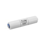 Os restritores de fluxo da BBI restringem a saída da água pressurizada na carcaça, criando a sobre pressão necessária para a passagem pela membrana. Permitem uma maior praticidade através do sistema de troca rápida.