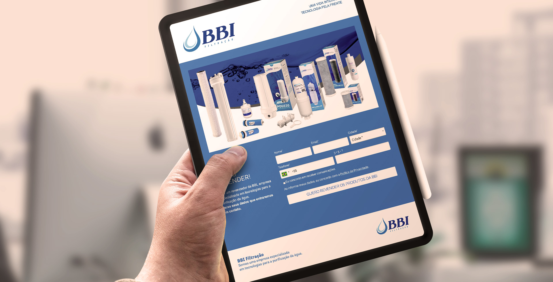 Como ingressar no mercado de filtros e purificadores de água